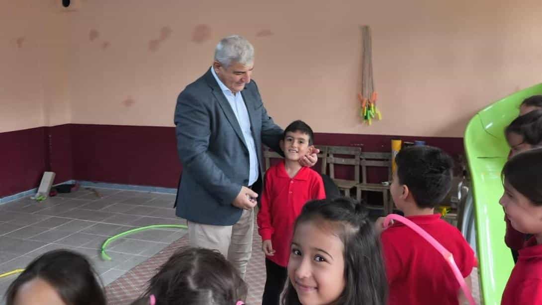 İlçe Milli Eğitim Müdürümüz Sayın İbrahim ÇAKIR Dereköy İlkokuluna ziyarette bulundu