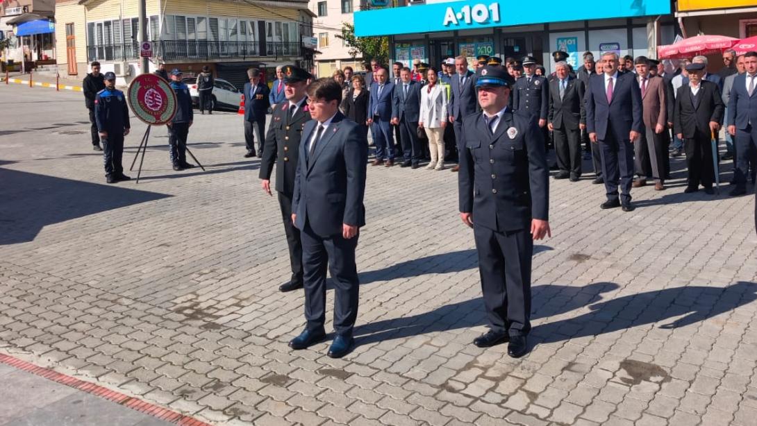 29 EKİM CUMHURİYET BAYRAMI 102. YILI KUTLAMALARI ÇELENK SUNMA TÖRENİ 